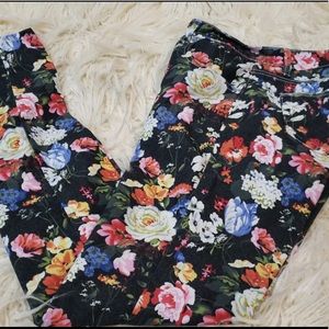 U-Cute flower jeans